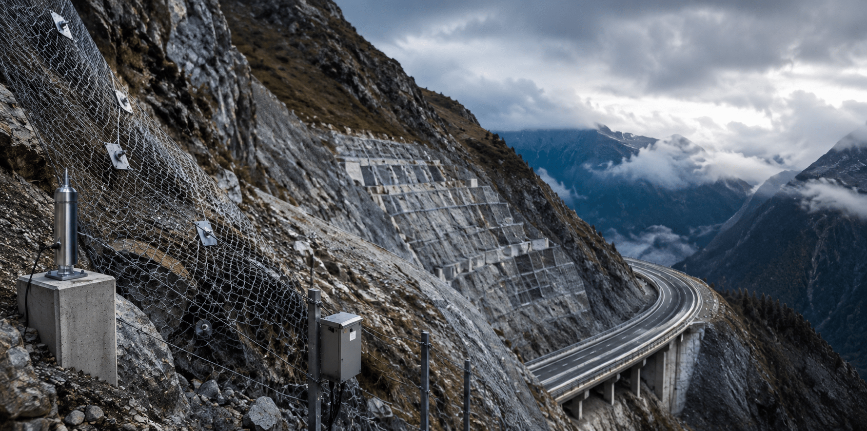 Georadar (GPR): tecnología clave para la exploración del subsuelo y la inspección estructural moderna 13 Prevención de riesgos geotécnicos mediante monitoreo e instrumentación especializada en proyectos de infraestructura.